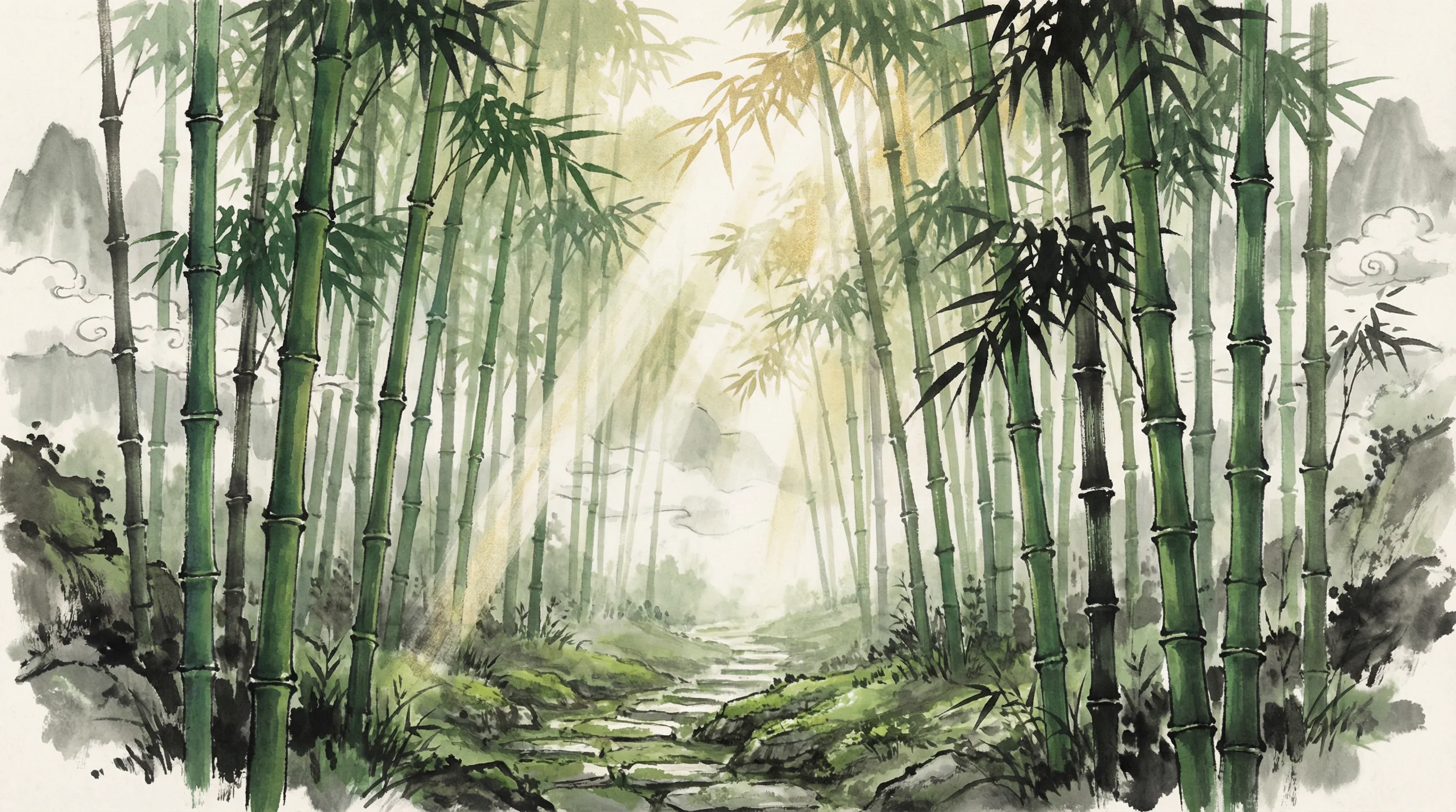星空体育电竞羽毛球赛事竹林背景